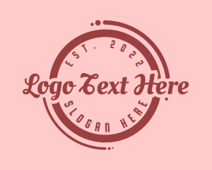 Startup - Generic Retro Circle logo design