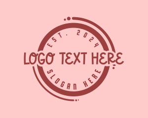 Enterprise - Generic Retro Circle logo design