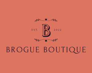 Feminine Business Boutique logo design