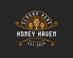 Beekeeper - Natural Honey Apothecary logo design