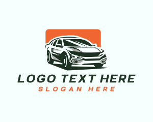 Car Dealer - Car Sedan Automobile logo design