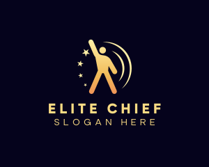 Chief - Human Leadership Star logo design