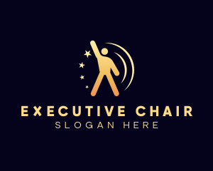 Chairman - Human Leadership Star logo design