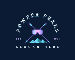 Snowboarding - Ski Mountain Snowboarding logo design