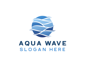 Sea Ocean Wave logo design