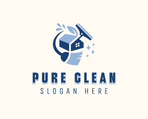 Eco Janitorial Cleaning logo design