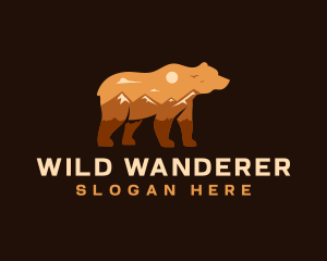 Mountain Bear Adventure logo design