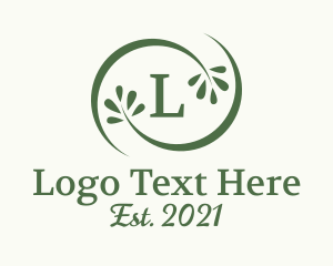 Natural - Natural Wellness Leaves logo design