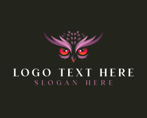 Hunter - Owl Bird Nocturnal logo design