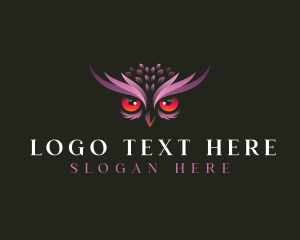 Hunting - Owl Bird Nocturnal logo design