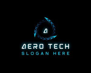 Digital Arrow Tech logo design