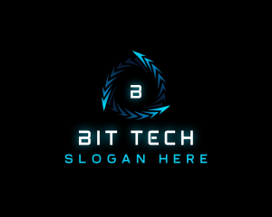 Digital Arrow Tech logo design