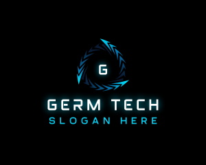 Digital Arrow Tech logo design