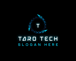 Digital Arrow Tech logo design