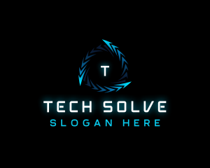 Digital Arrow Tech logo design