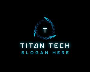 Digital Arrow Tech logo design