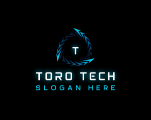 Digital Arrow Tech logo design