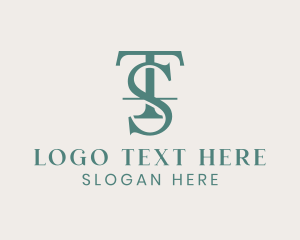 Letter An - Legal Business Agency logo design