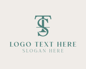 Venture Capital - Legal Consulting Letter TS logo design