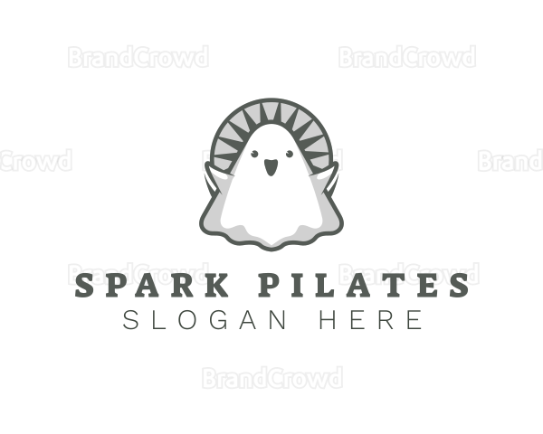 Spirit Cute Ghost Logo