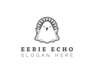 Spirit Cute Ghost logo design