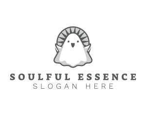 Soul - Spirit Cute Ghost logo design