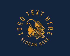 Mayan God - Ancient Mayan Tribe logo design