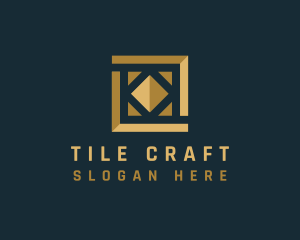 Interior Flooring Tiles  logo design