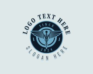 Wings - Wellness Medical Hospital logo design