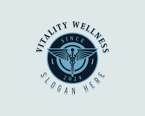 Wellness Medical Hospital logo design