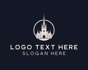 Cathedral Church Architecture Logo