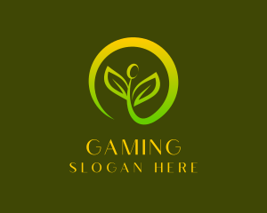 Plant - Organic Sprout Leaf logo design