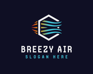 HVAC Air Conditioning logo design