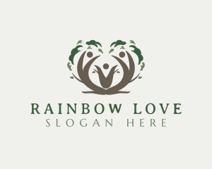 Family Tree Love logo design