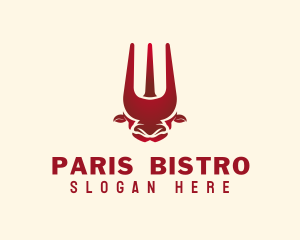 Bull Stake Restaurant logo design