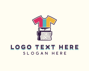 Screen Printing - Apparel Shirt Printing logo design