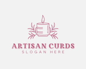 Scented Candle Decor logo design