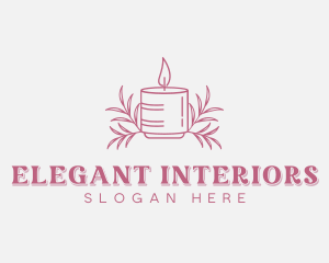 Scented Candle Decor logo design