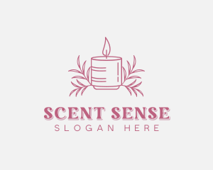 Scented Candle Decor logo design