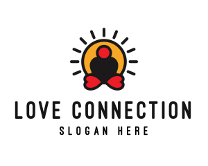 Love Yoga Wellness logo design