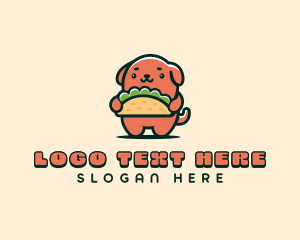 Taco - Taco Dog Dining logo design