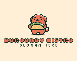 Taco Dog Dining logo design