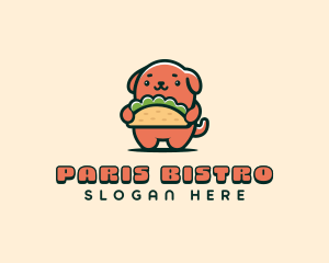 Taco Dog Dining logo design