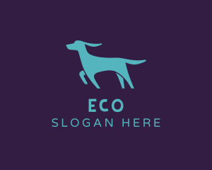 Hound - Run Pet Dog logo design