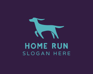 Run Pet Dog logo design