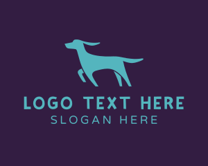 Run - Run Pet Dog logo design