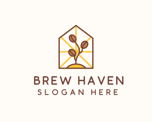 Coffee Farm House logo design