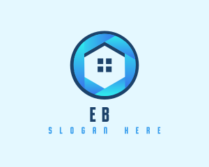Geometric - Shutter House Real Estate logo design
