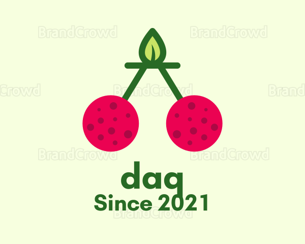 Fresh Cherry Fruit Logo