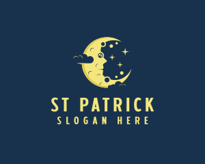 Celestial - Sky Crescent Moon logo design